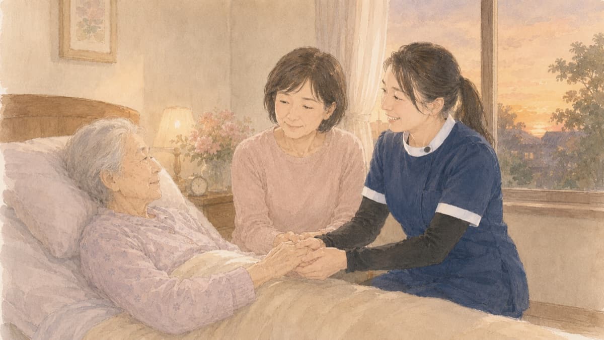 在宅で最期を迎えたい｜訪問看護が支える看取り・ターミナルケア