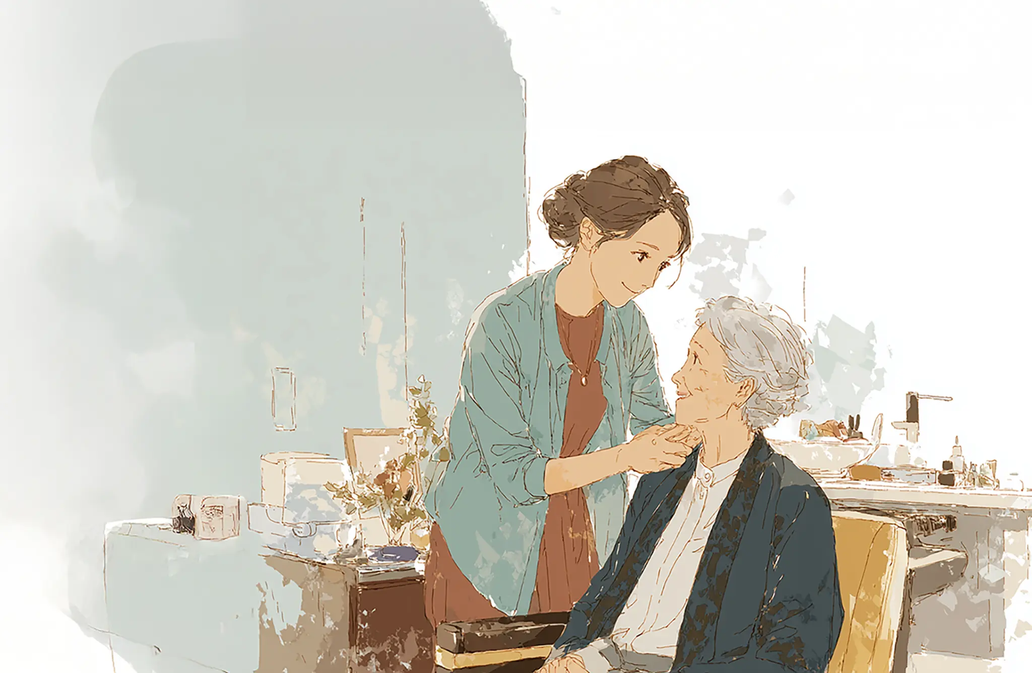 訪問美容 - おうちサロンで心と体を癒す